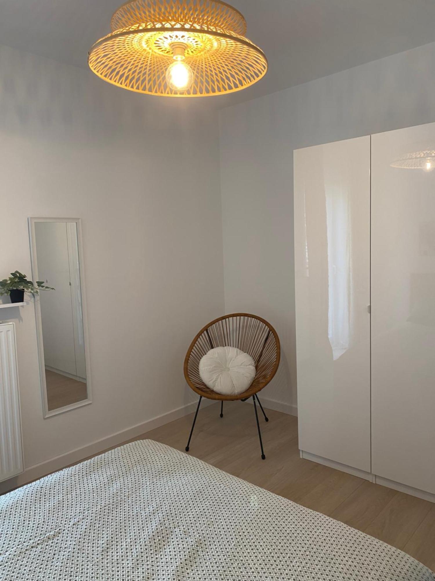 Metro Szwedzka Apartament Orange Warschau Buitenkant foto